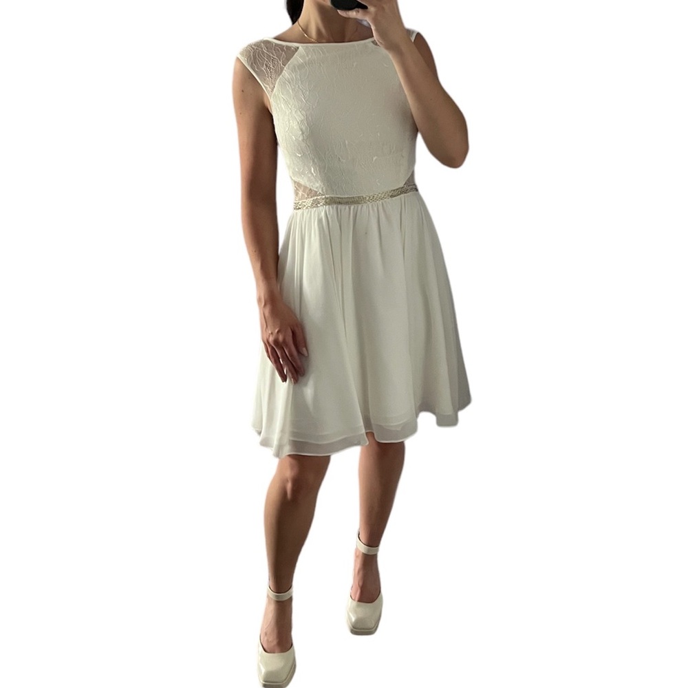 White dress
